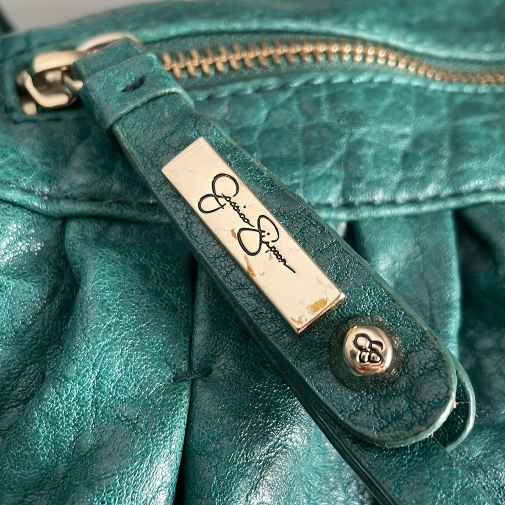 GUC Jessica Simpson®️ Teal Handbag 👜 - Picture 3 of 16